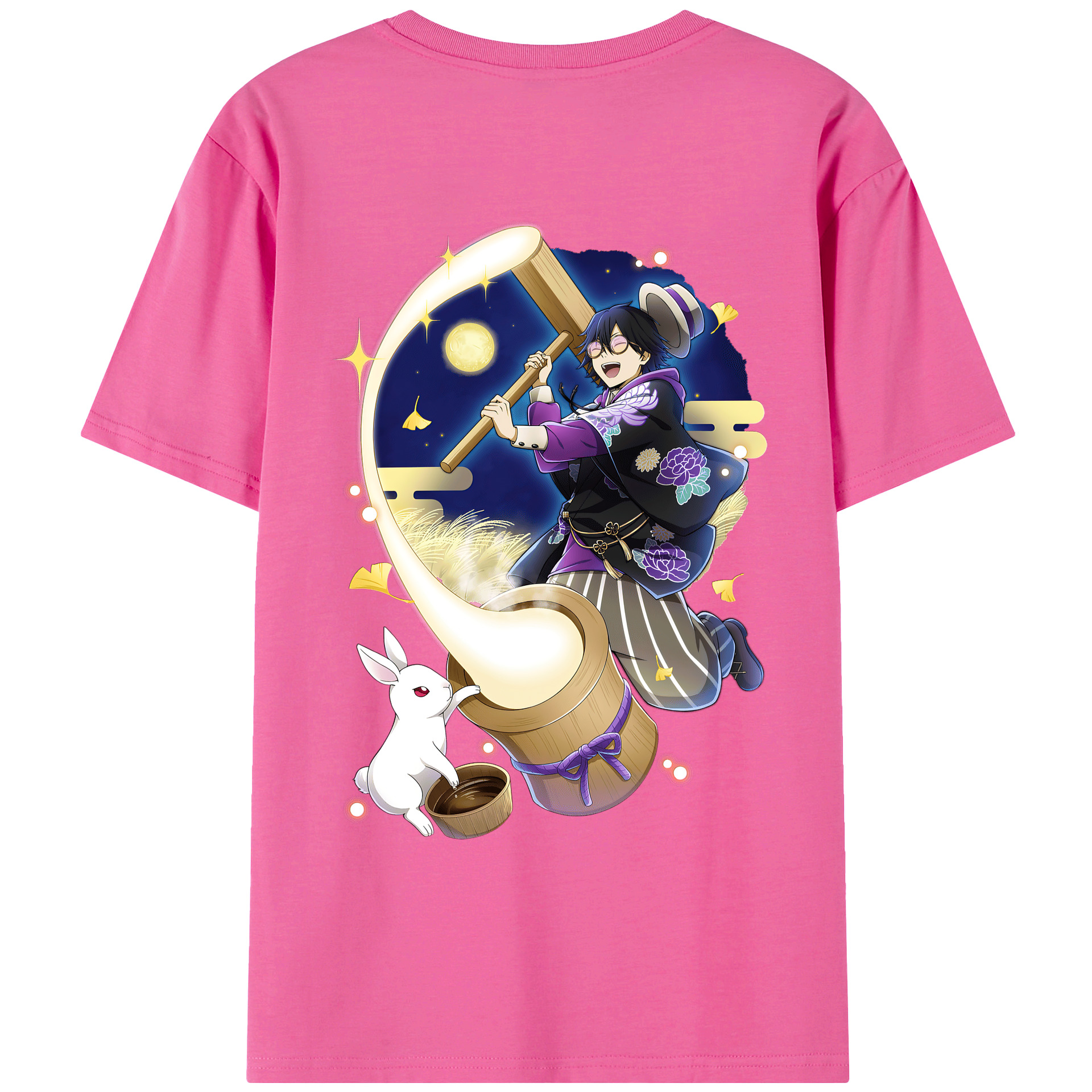 （画像用） 文豪ストレイドッグス Bungo Stray Dogs レディース半袖Tシャツ(バックプリント)